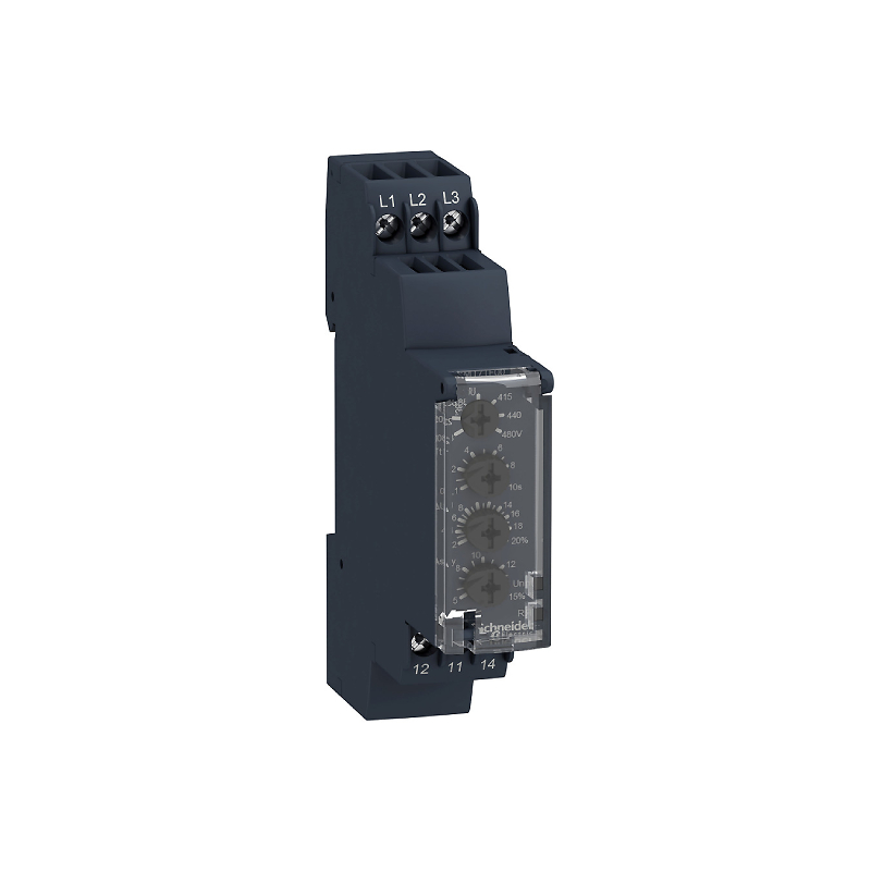 1-фазное реле контроля напряж