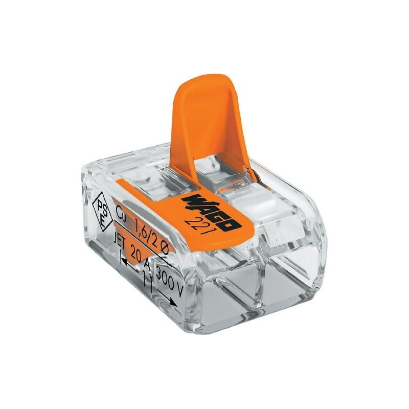 221-412 Клемма соед. 2-пров. (0