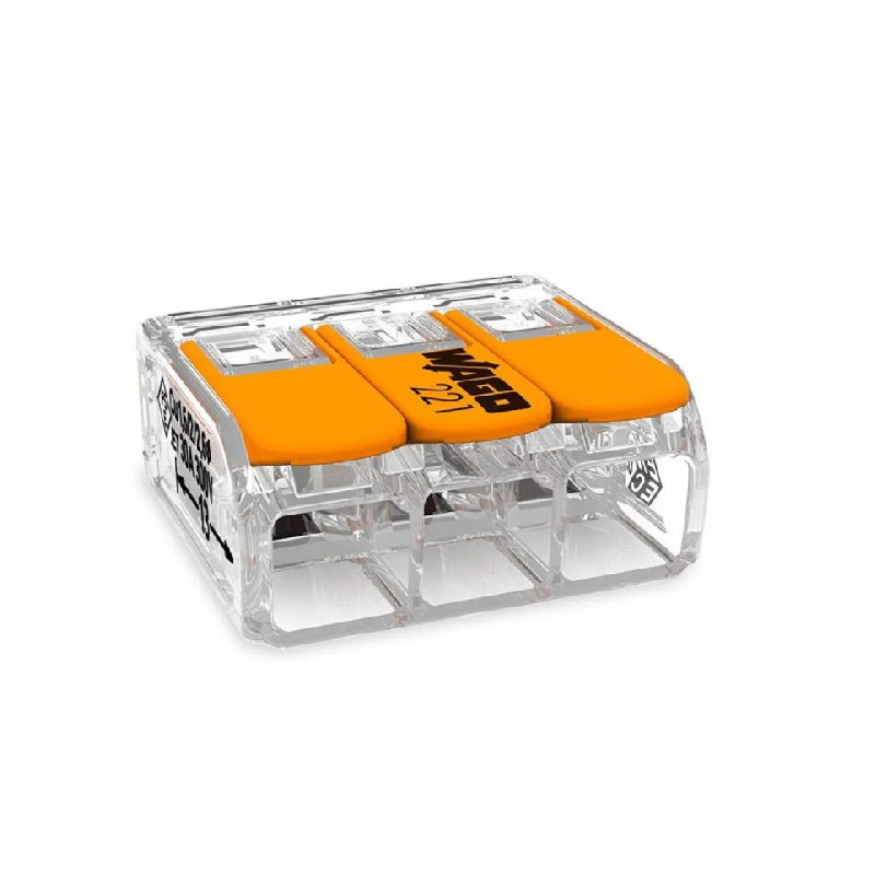 221-613 Клемма соед. 3-пров. (0