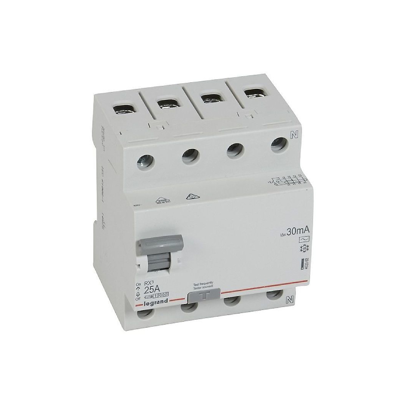 402062 RX3 ВДТ 25А 4p (30мА-АС) Legrand (1)