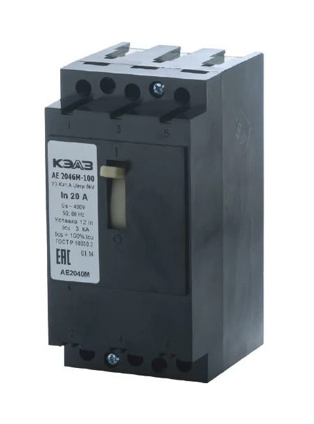 АЕ 2046 М-100 (3ф) 20А КЭАЗ (4) !!!