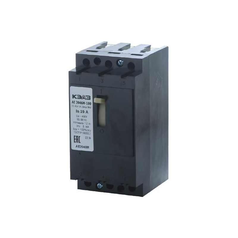 АЕ 2056-М 100 (3ф) 100А КЭАЗ (4)