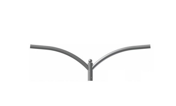 Алюминиевый оголовник WR-T2-1.5 анодированный графитный