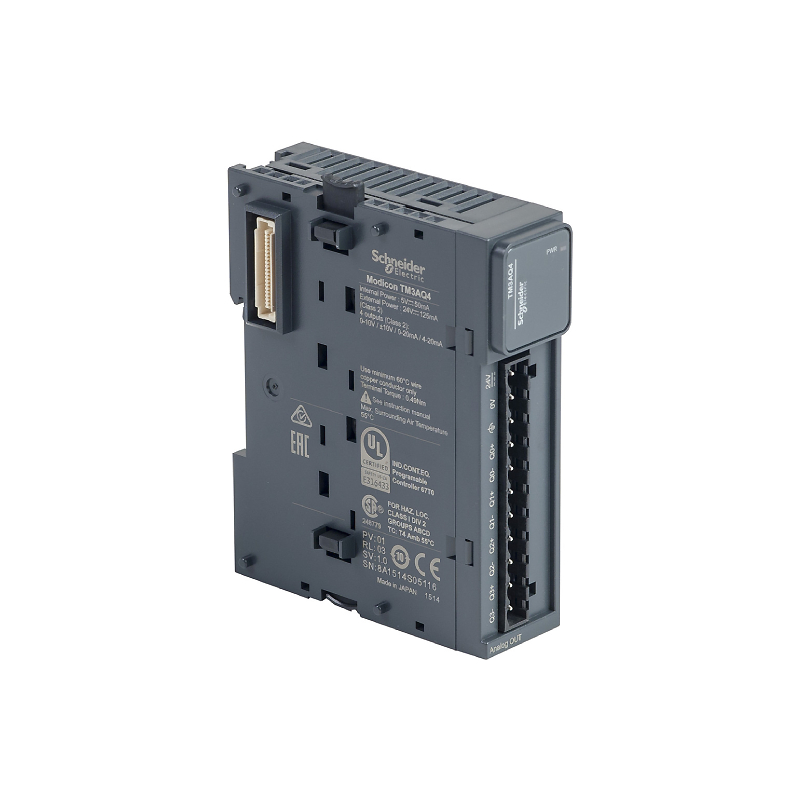 Аналог модуля расширения ТМ3- 4 аналог выхода TM3AQ4