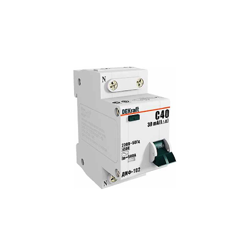 АВДТ 1Р+N 32А 30мА (6) DEKraft *