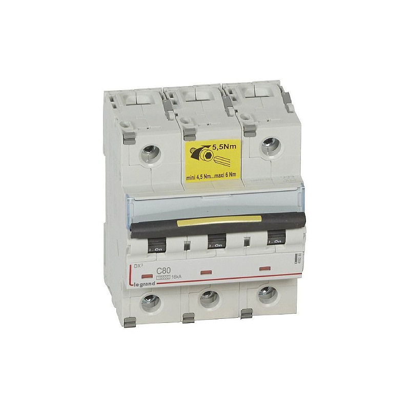 Авт.выкл.DX3 3П C80A 10kA/16kA Legrand E-PRO
