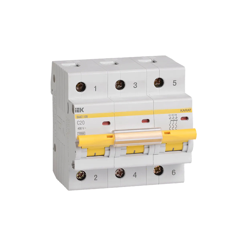 BA 47-100 (3ф) 20А IEK (4/40) E-PRO