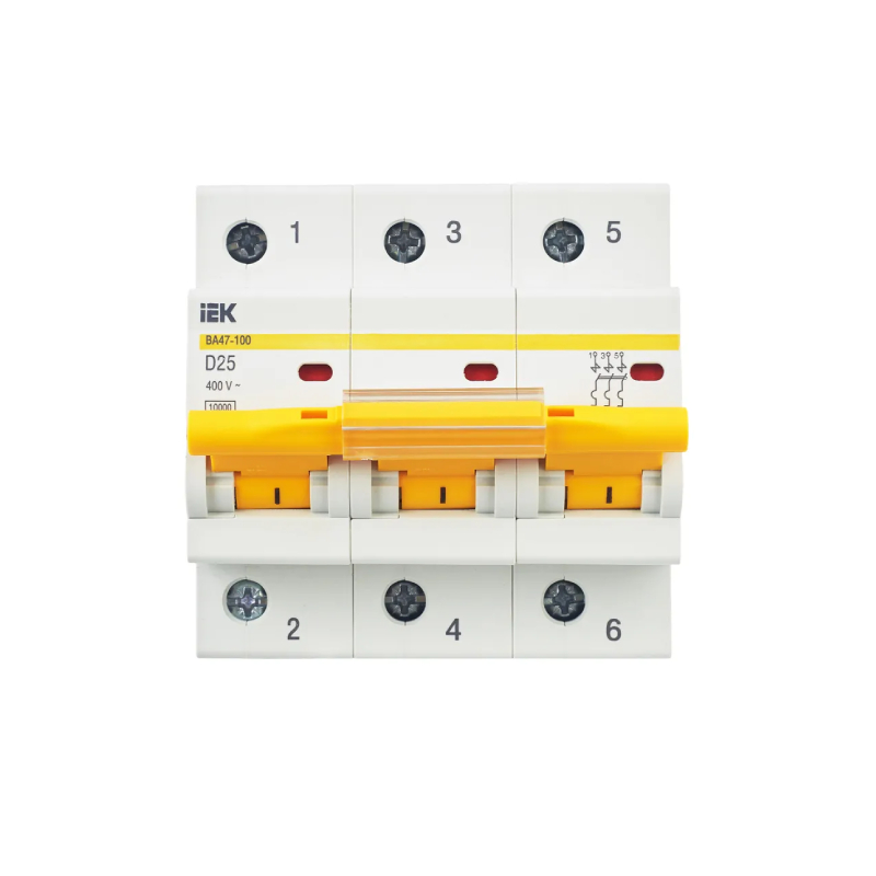 BA 47-100 (3ф) 25А х-ка D IEK (4/40) E-PRO