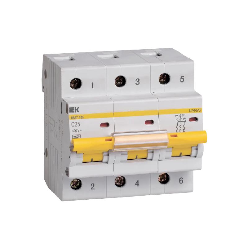 BA 47-100 (3ф) 25А IEK (4/40)