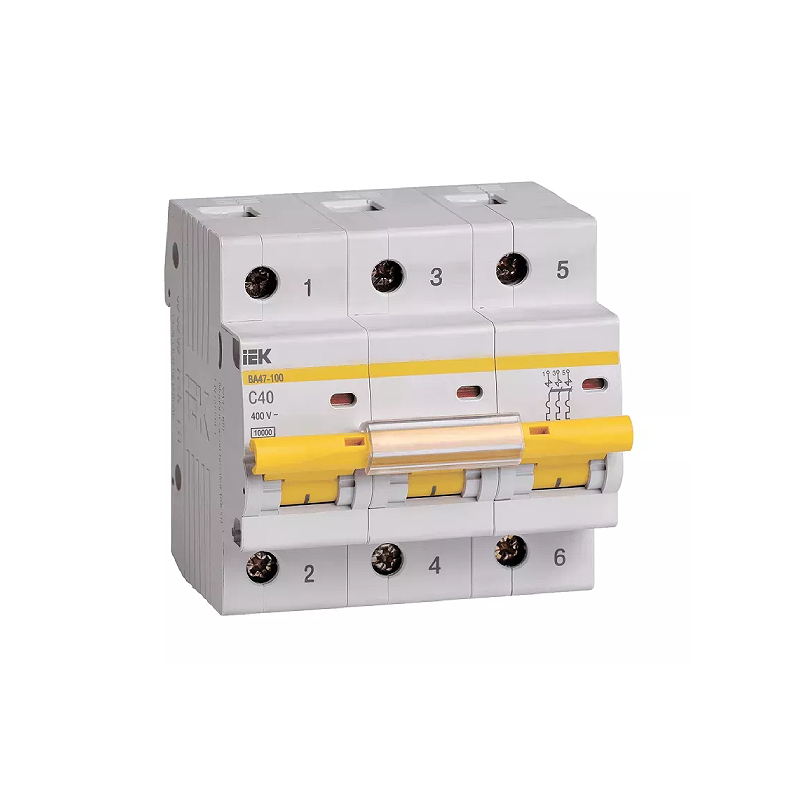 BA 47-100 (3ф) 40А IEK (4/40)