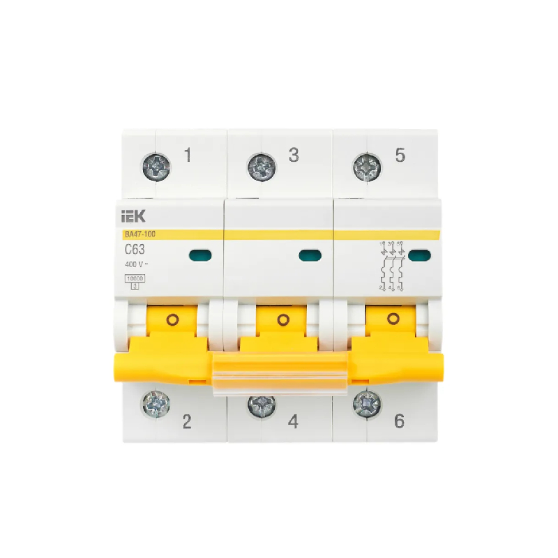 BA 47-100 (3ф) 63А IEK (4/40)