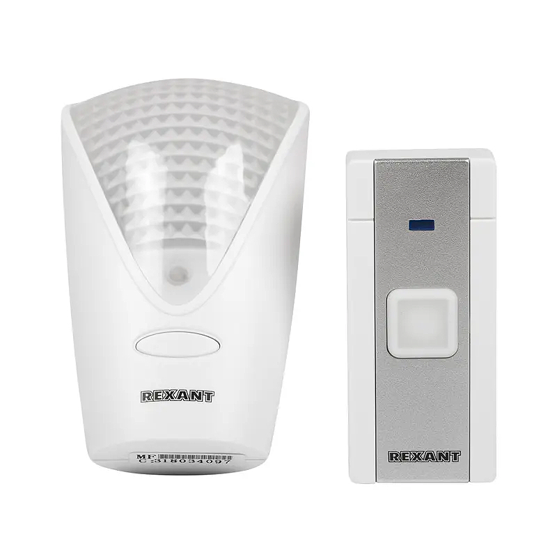 Беспров.двер. звонок RX-7 в роз. с ночн.подсв