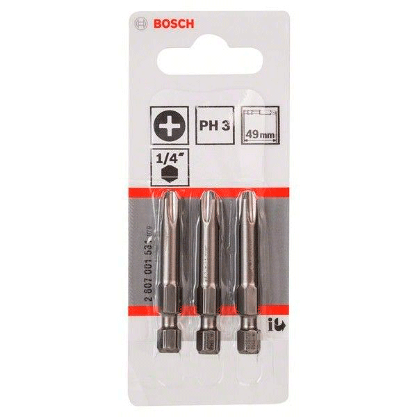 BOSCH Бита PH3 Extra Hart 49мм (PC1d 3) 2.607.001.531!!!