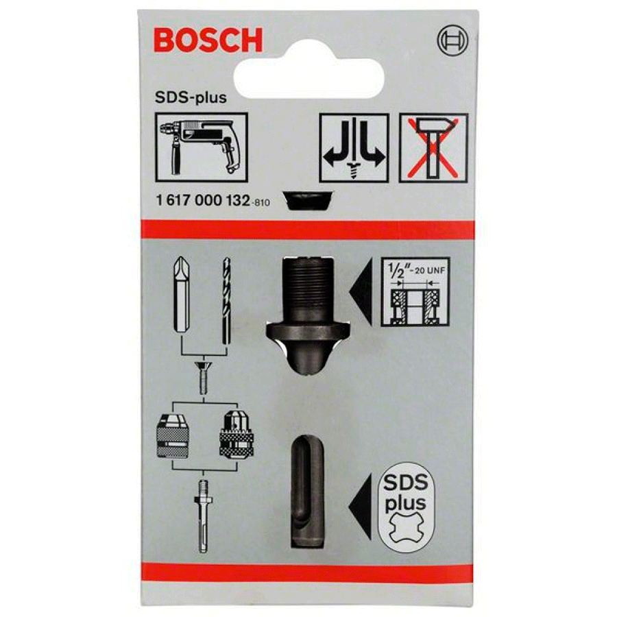 BOSCH Хвостовик SDS-plus 1/2 (C1c 1) 1.617.000.132 !!!