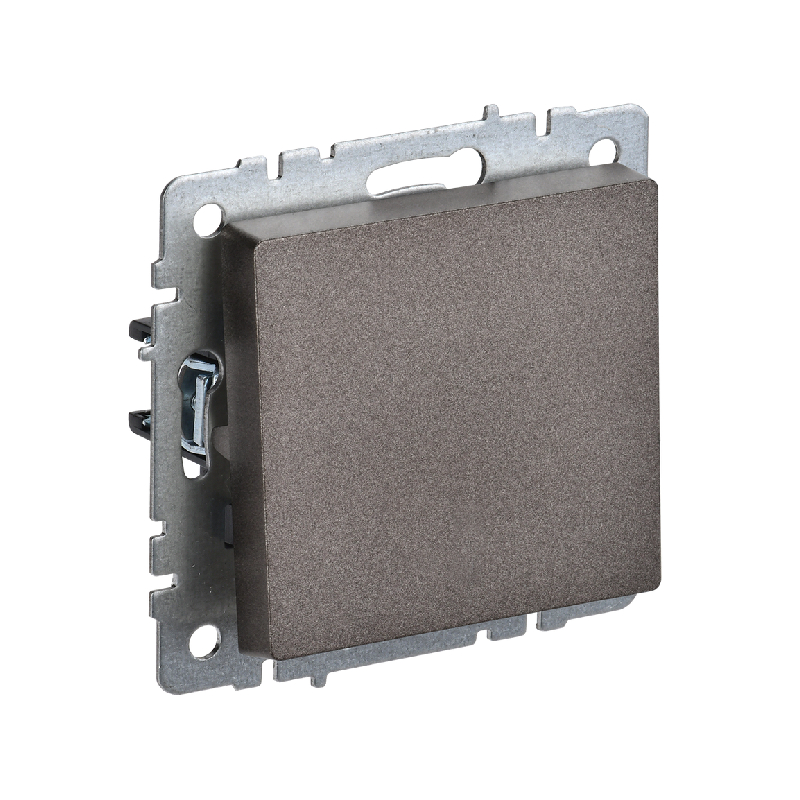 BRITE Выключатель 1-клавишный перекрестный 10А ВС10-1-3-БрТБ темная бронза IEK