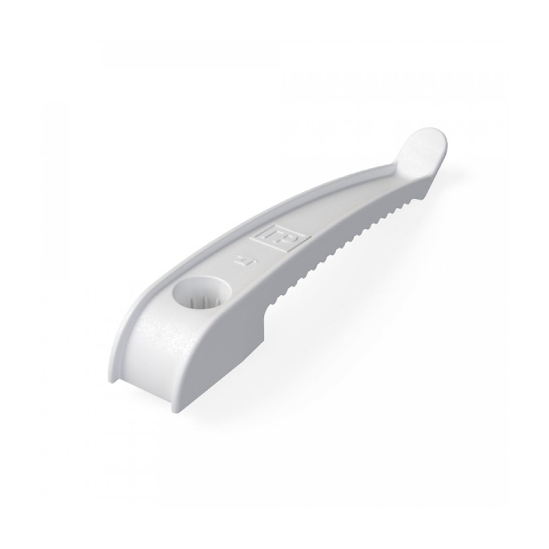 Держатель кабеля Односторонний Прямой монтаж БЕЛЫЙ (20/240 ) Промрукав NEW