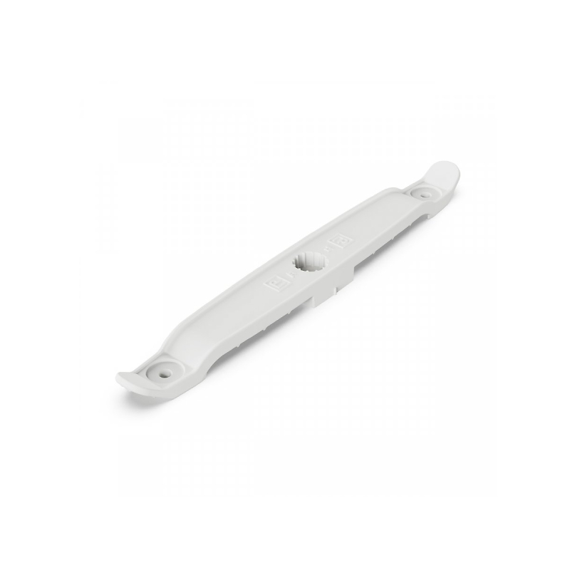 Держатель плоского кабеля двусторонний для прямого монтажа на 8 мест белый (20/300) Промрукав NEW