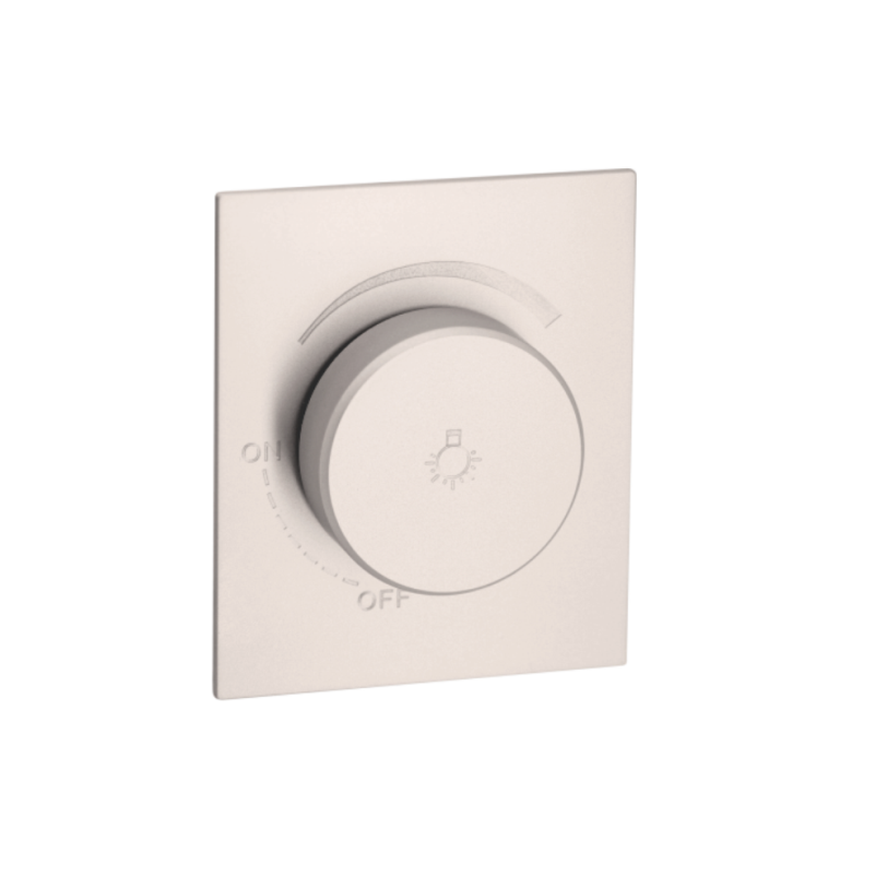 Диммер с/у б/рамки 600Вт QUATTRO MISTERY GREIGE UNIT (10)