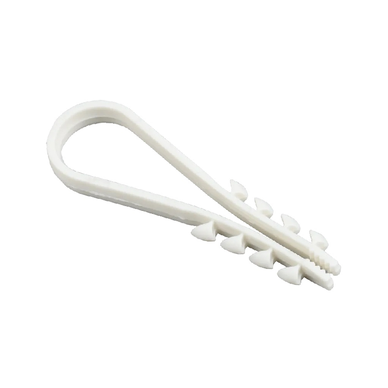 Дюбель-хомут 11-18мм нейлон бел. IEK (100)