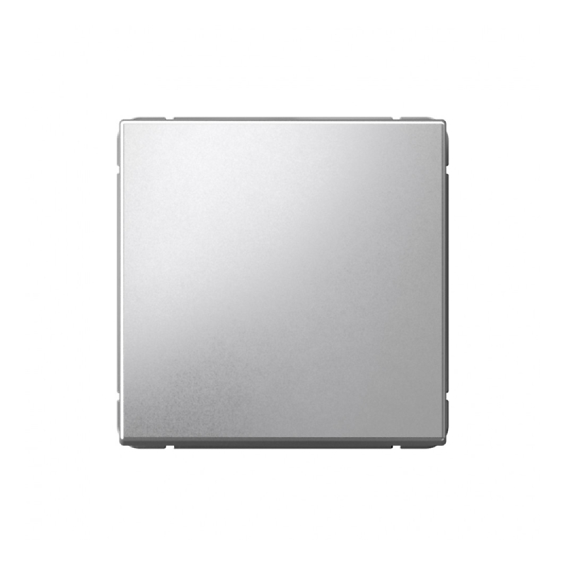 G021 Выкл. 1 кл кнопочный 10А механизм "ARTGALLERY" алюминий GAL0315 (5)