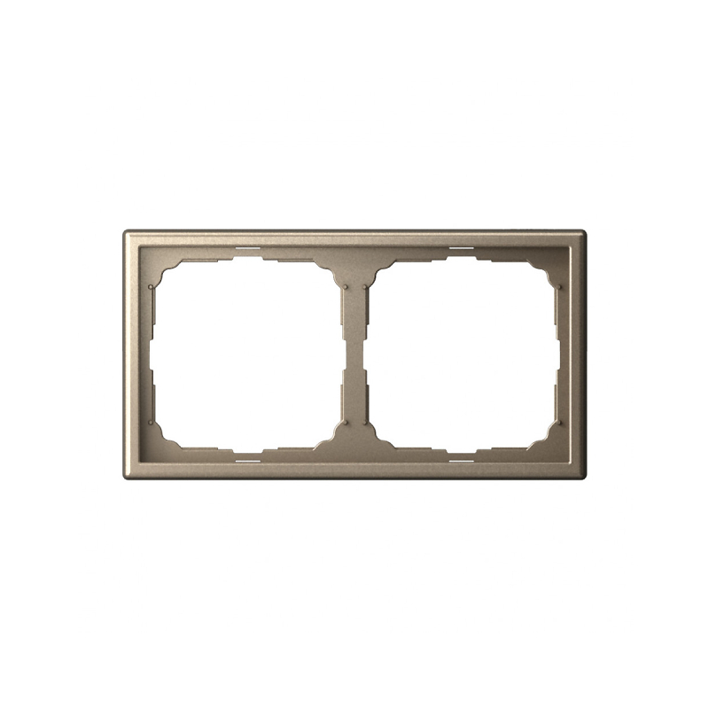 G039 Рамка 2-ная "ARTGALLERY" шампань GAL0502 (10)