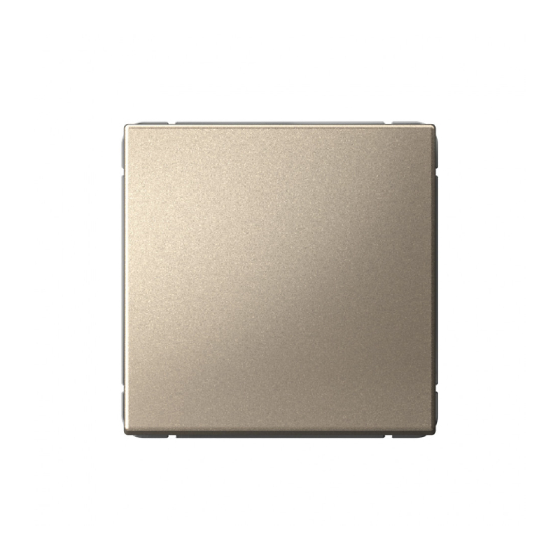 G044 Выкл. 1 кл кнопочный 10А механизм "ARTGALLERY" шампань GAL0515 (5)