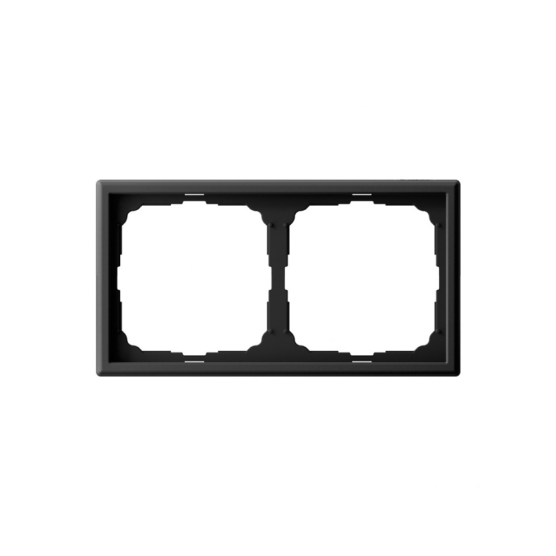 G086 Рамка 2-ная "ARTGALLERY" карбон GAL1002 (5)