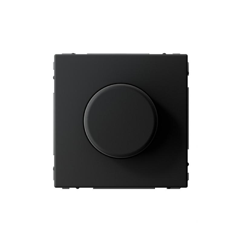 G091 Диммер поворотно-нажимной механизм 400Вт "ARTGALLERY" карбон GAL1023 (1)