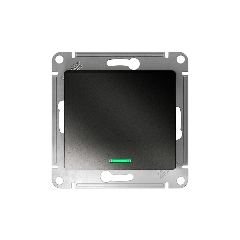 GLOSSA 1-клавишный ПЕРЕКЛЮЧАТЕЛЬ с подсветкой