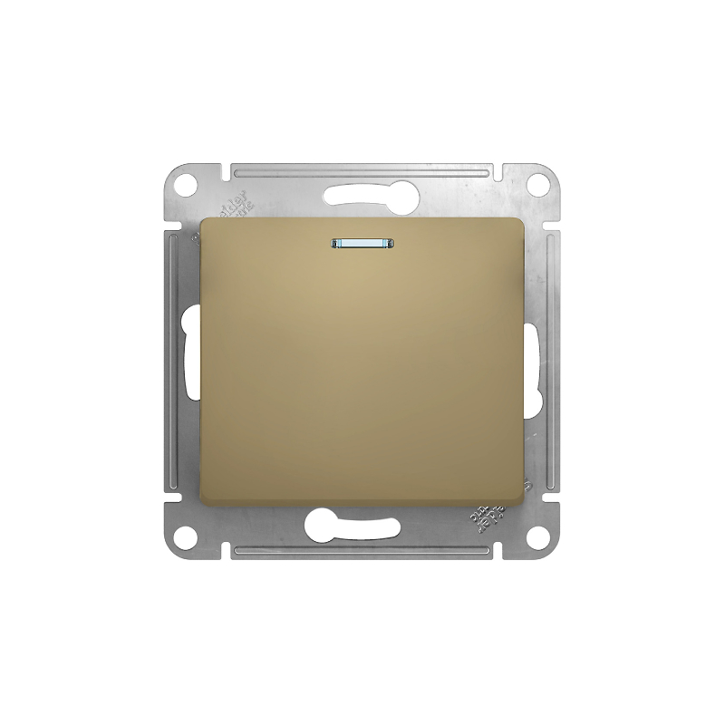 GLOSSA 1-клавишный ВЫКЛЮЧАТЕЛЬ с подсветкой