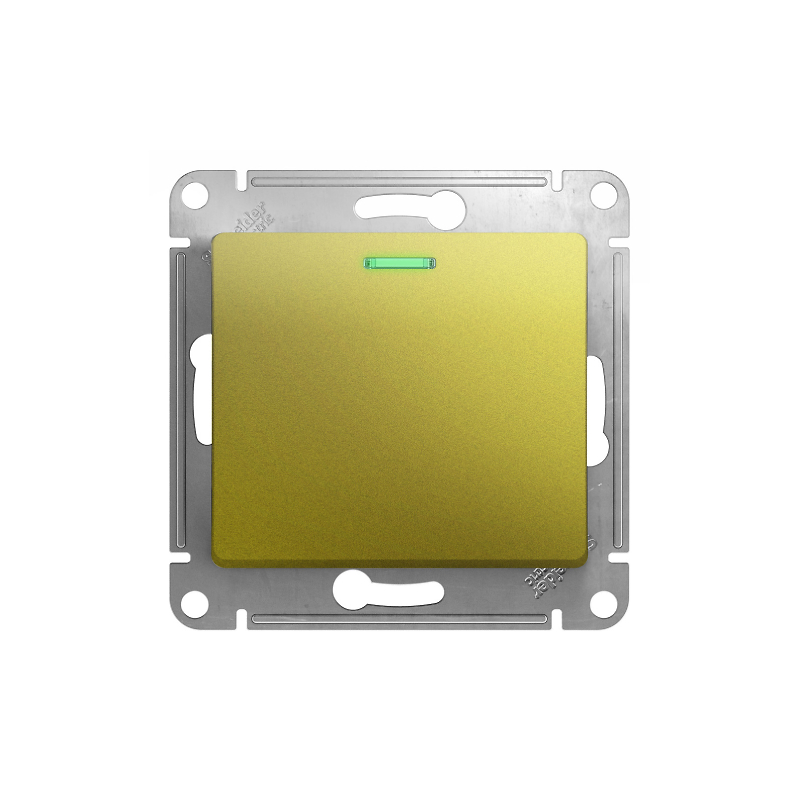 GLOSSA 1-клавишный ВЫКЛЮЧАТЕЛЬ с подсветкой