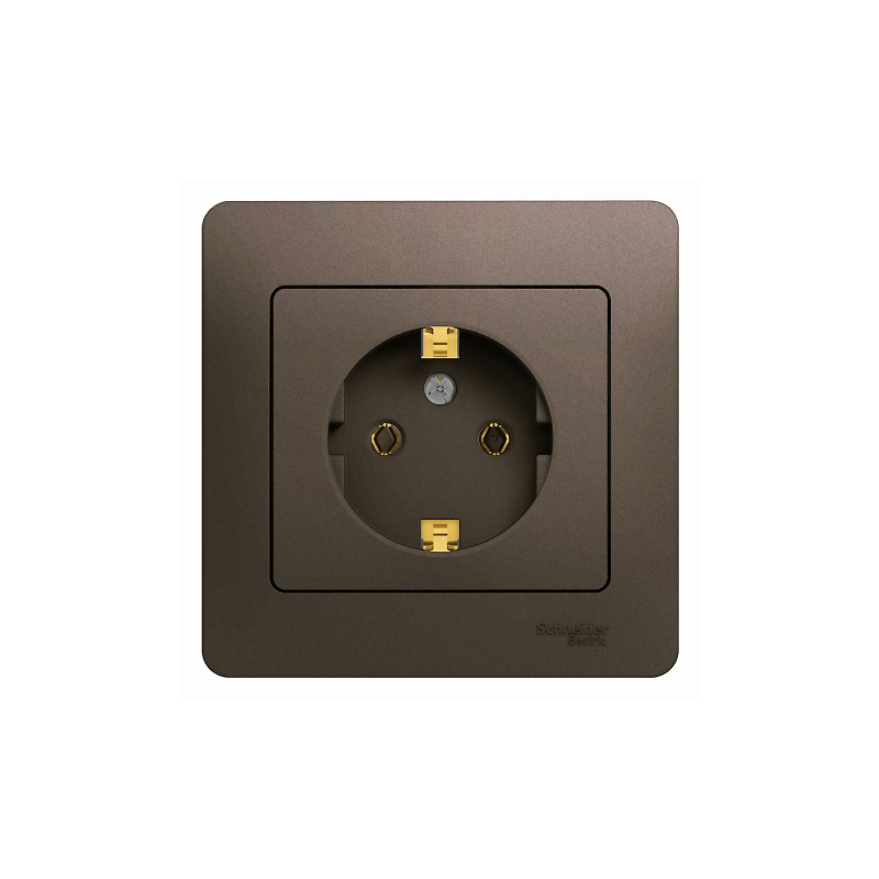 GLOSSA РОЗЕТКА с заземлением