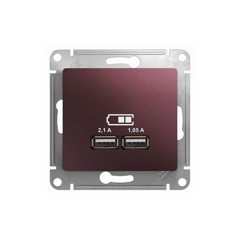 GLOSSA USB РОЗЕТКА A+A