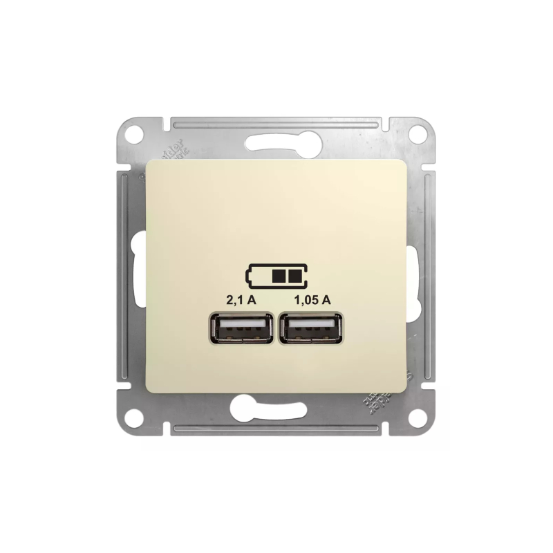 GLOSSA USB РОЗЕТКА A+A