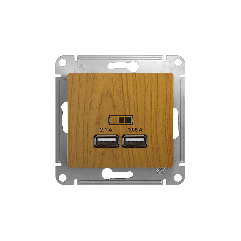 GLOSSA USB РОЗЕТКА A+A