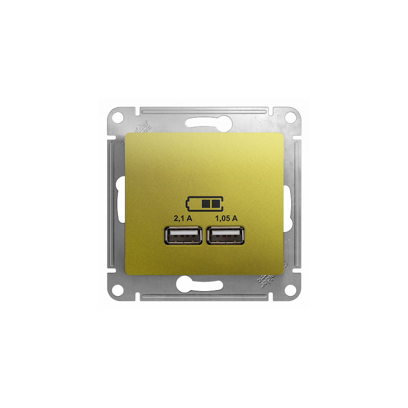 GLOSSA USB РОЗЕТКА A+A