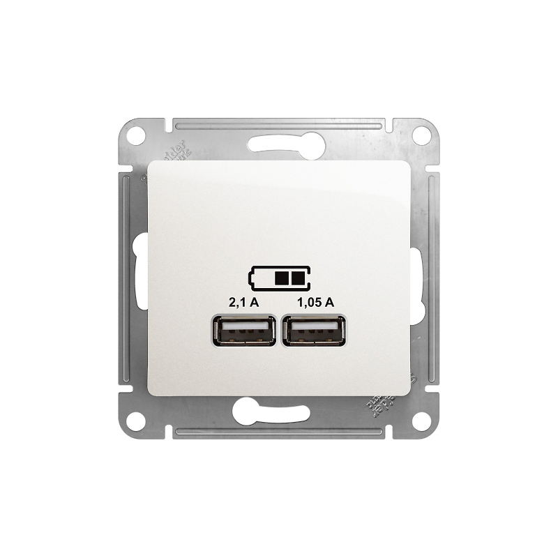 GLOSSA USB РОЗЕТКА A+A