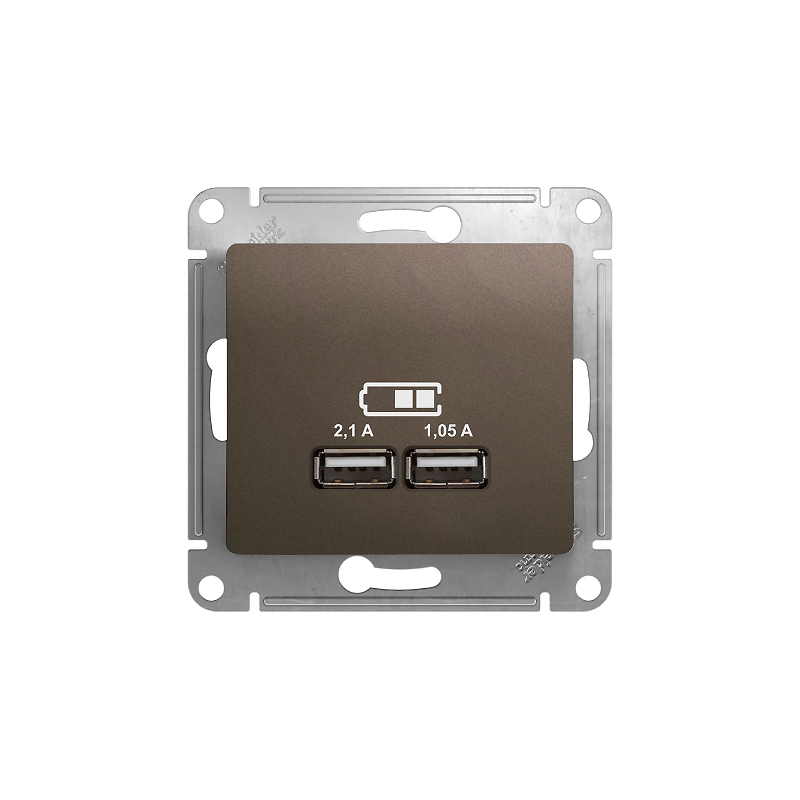 GLOSSA USB РОЗЕТКА A+A