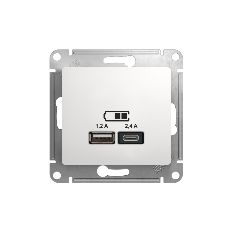 GLOSSA USB РОЗЕТКА A+С