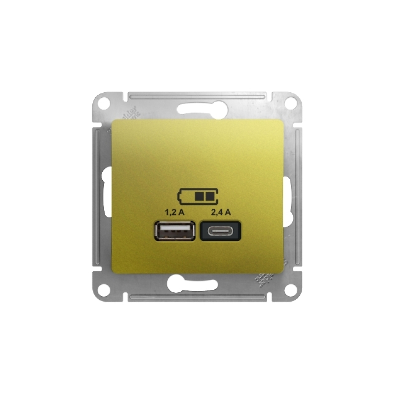 GLOSSA USB РОЗЕТКА A+С