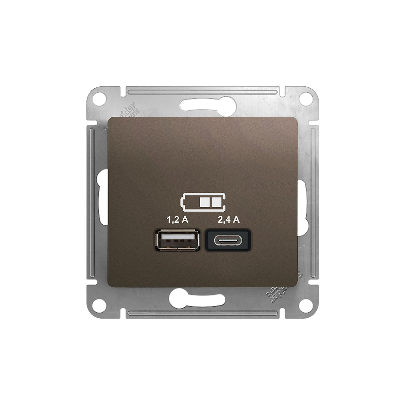 GLOSSA USB РОЗЕТКА A+С