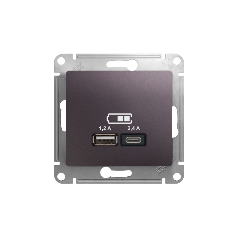 GLOSSA USB РОЗЕТКА A+С