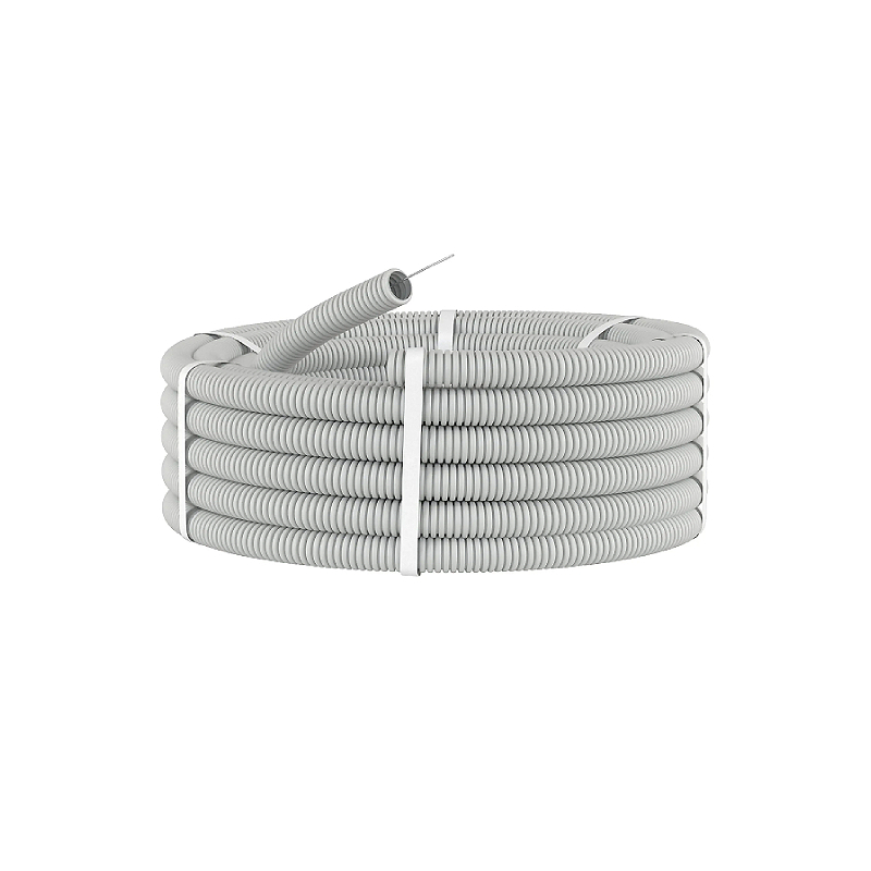 Гофра ПВХ СЕРАЯ ф40 ЕКТ (25м)