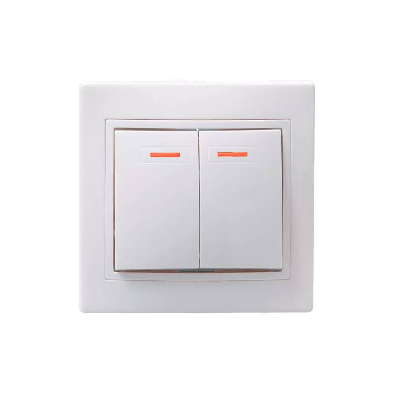 I4 выкл. 2кл. с инд.10А КВАРТА ВС 10-2-1-КБ (200)