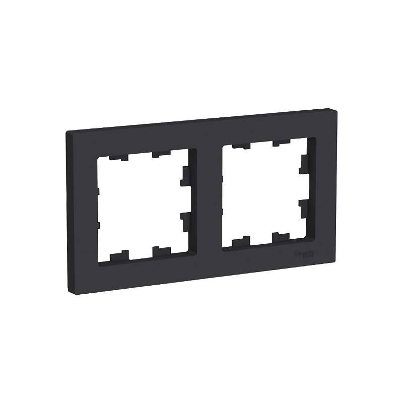 K085 Рамка 2-ая "ATLAS" КАРБОН ATN1002 (5)