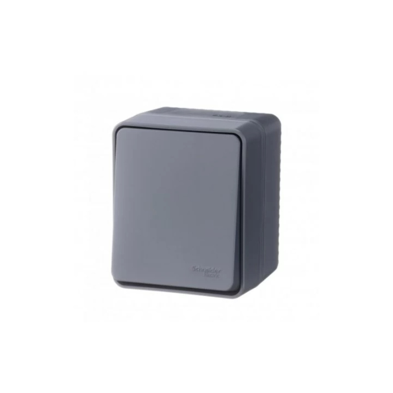 К122 Перекл 1-кл о/у IP54 Atlas Profi 54 АНТРАЦИТ ATN544061 (12)