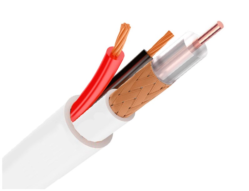 Кабель для видеонабл. КВК-В 2*0.5 внутр. Optimus (200)