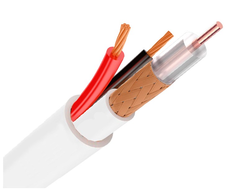 Кабель для видеонабл. КВК-В 2*0.75 внутр. Optimus (200)