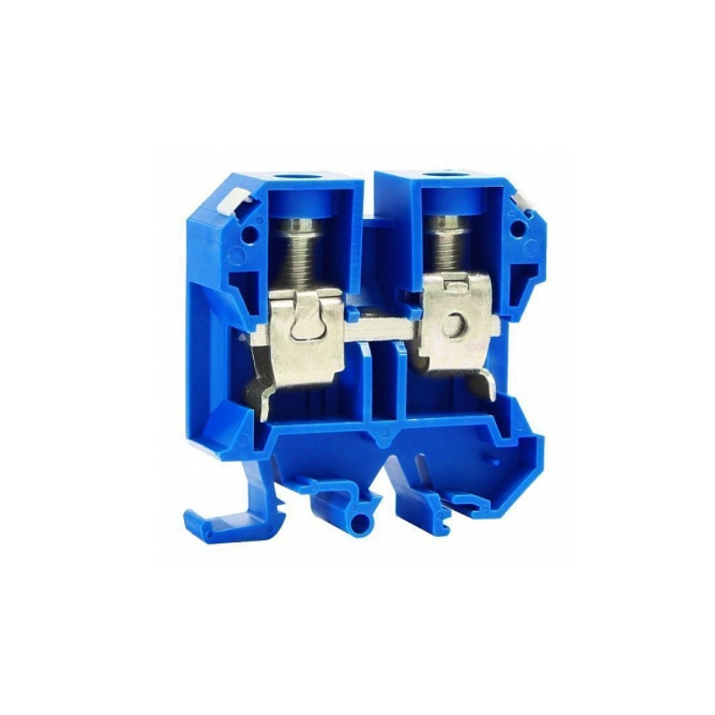 Клемма проходная JXB 70mm (голубая)