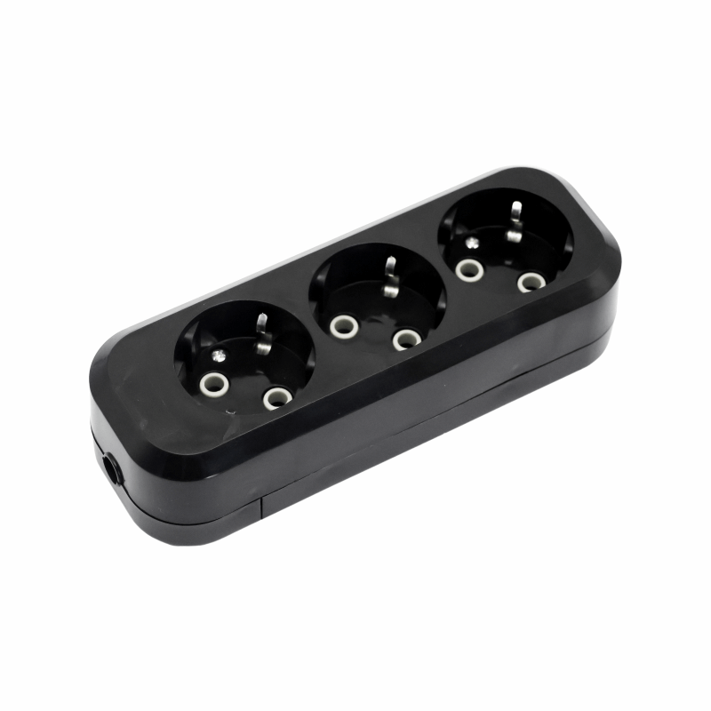 Колодка POWER (3 места 2p+pe с/з 16А/3